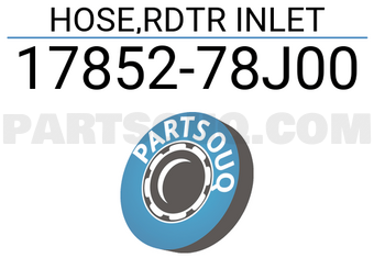 Suzuki 1785278J00 HOSE,RDTR INLET