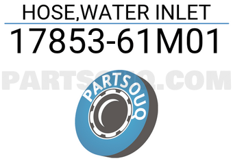 Suzuki 1785361M01 HOSE,WATER INLET