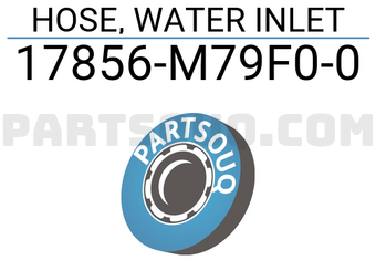 Suzuki 17856M79F00 HOSE, WATER INLET