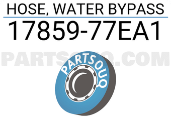 Suzuki 1785977EA1 HOSE, WATER BYPASS