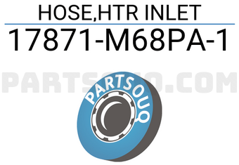 Suzuki 17871M68PA1 HOSE,HTR INLET