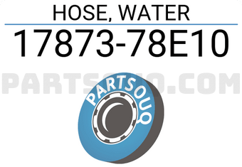 Suzuki 1787378E10 HOSE, WATER