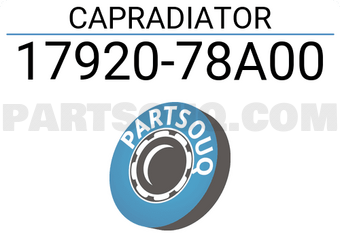 Suzuki 1792078A00 CAPRADIATOR