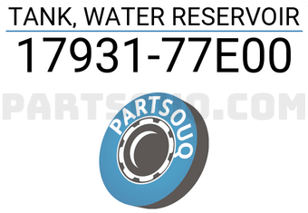 Suzuki 1793177E00 TANK, WATER RESERVOIR