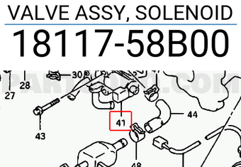 Suzuki 1811758B00 VALVE ASSY, SOLENOID