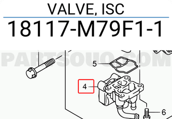 Suzuki 18117M79F11 VALVE, ISC