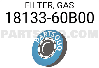 Suzuki 1813360B00 FILTER, GAS