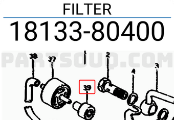 Suzuki 1813380400 FILTER