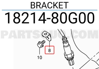 Suzuki 1821480G00 BRACKET