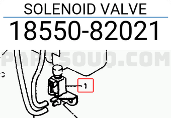 Suzuki 1855082021 SOLENOID VALVE