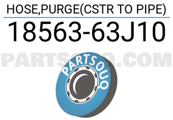 Suzuki 1856363J10 HOSE,PURGE(CSTR TO PIPE)