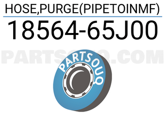 Suzuki 1856465J00 HOSE,PURGE(PIPETOINMF)