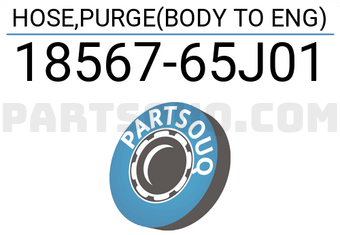 Suzuki 1856765J01 HOSE,PURGE(BODY TO ENG)