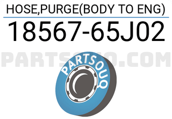 Suzuki 1856765J02 HOSE,PURGE(BODY TO ENG)