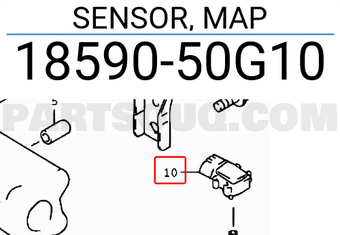 Suzuki 1859050G10 SENSOR, MAP