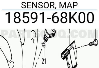 Suzuki 1859168K00 SENSOR, MAP