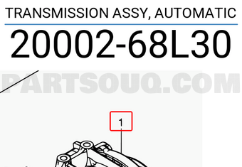 Suzuki 2000268L30 TRANSMISSION ASSY, AUTOMATIC