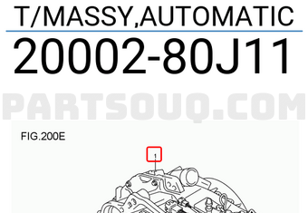 Suzuki 2000280J11 T/MASSY,AUTOMATIC