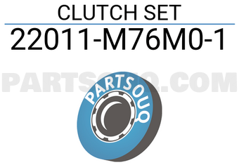 Suzuki 22011M76M01 CLUTCH SET