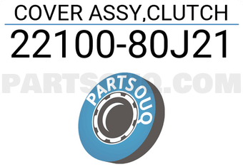 Suzuki 2210080J21 COVER ASSY,CLUTCH