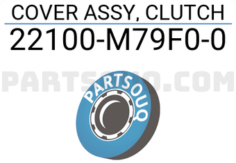 Suzuki 22100M79F00 COVER ASSY, CLUTCH