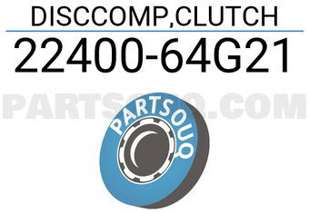 Suzuki 2240064G21 DISCCOMP,CLUTCH