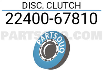 Suzuki 2240067810 DISC, CLUTCH