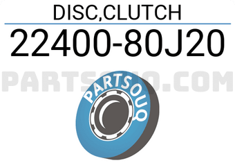 Suzuki 2240080J20 DISC,CLUTCH
