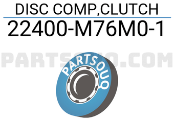 Suzuki 22400M76M01 DISC COMP,CLUTCH