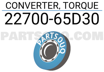 Suzuki 2270065D30 CONVERTER, TORQUE