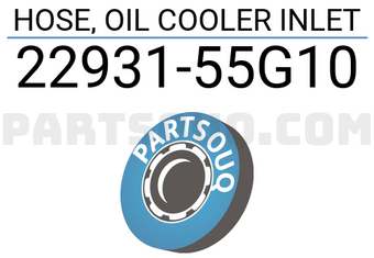 Suzuki 2293155G10 HOSE, OIL COOLER INLET