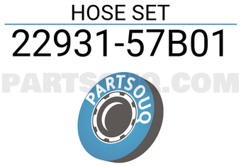 Suzuki 2293157B01 HOSE SET