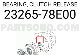Suzuki 2326578E00 BEARING, CLUTCH RELEASE