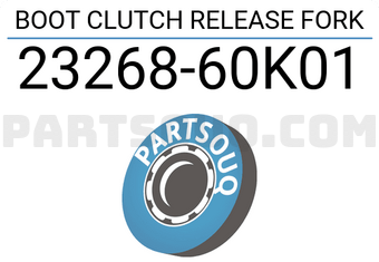 Suzuki 2326860K01 BOOT CLUTCH RELEASE FORK