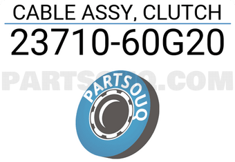 Suzuki 2371060G20 CABLE ASSY, CLUTCH