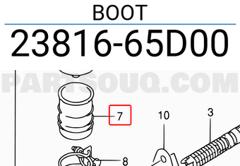 Suzuki 2381665D00 BOOT