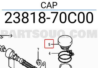 Suzuki 2381870C00 CAP