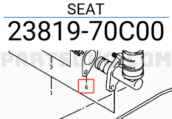 Suzuki 2381970C00 SEAT