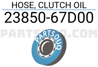 Suzuki 2385067D00 HOSE, CLUTCH OIL
