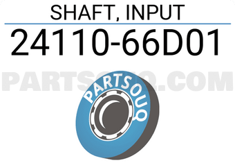 Suzuki 2411066D01 SHAFT, INPUT