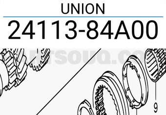 Suzuki 2411384A00 UNION