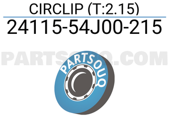 Suzuki 2411554J00215 CIRCLIP (T:2.15)