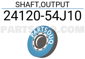 Suzuki 2412054J10 SHAFT,OUTPUT