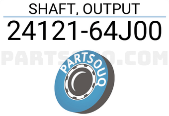 Suzuki 2412164J00 SHAFT, OUTPUT