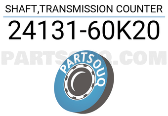 Suzuki 2413160K20 SHAFT,TRANSMISSION COUNTER