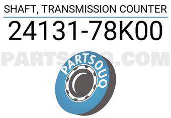 Suzuki 2413178K00 SHAFT, TRANSMISSION COUNTER