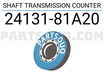 Suzuki 2413181A20 SHAFT TRANSMISSION COUNTER
