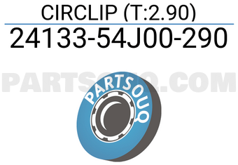 Suzuki 2413354J00290 CIRCLIP (T:2.90)