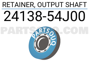 Suzuki 2413854J00 RETAINER, OUTPUT SHAFT