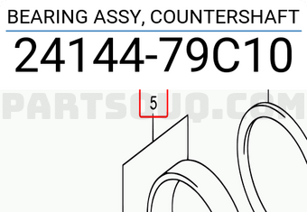 Suzuki 2414479C10 BEARING ASSY, COUNTERSHAFT